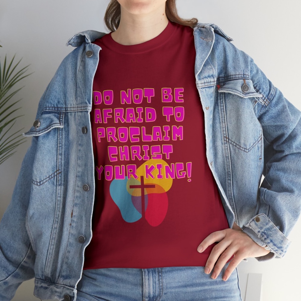 Graphic custom Christian tee shirt